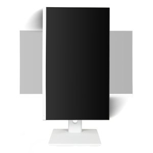 Monitor 24" Dp Hdmi Vga Nilox Nxm24regweb01 Ips Fhd 75hz 5ms 250cd m 2x2w Webcam Vesa 100x100 Blanco 2