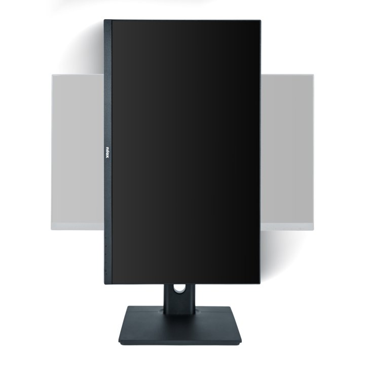 Monitor 24" Dp Hdmi Vga Nilox Nxm24regweb01 Ips Fhd 75hz 5ms 250cd m² 2x2w Webcam Vesa 100x100 Negro