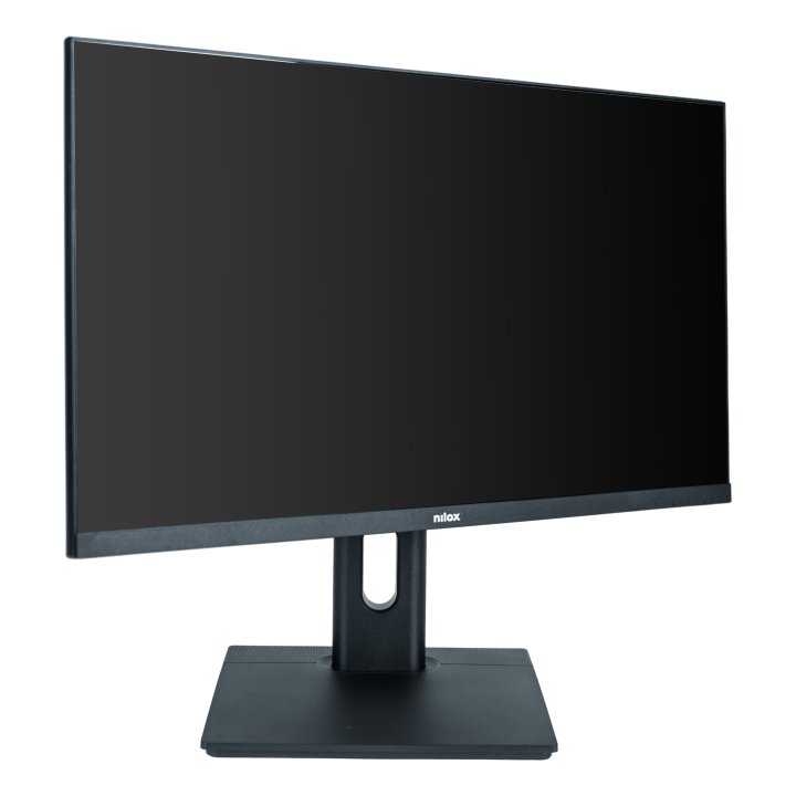 Monitor 24" Dp Hdmi Vga Nilox Nxm24regweb01 Ips Fhd 75hz 5ms 250cd m² 2x2w Webcam Vesa 100x100 Negro