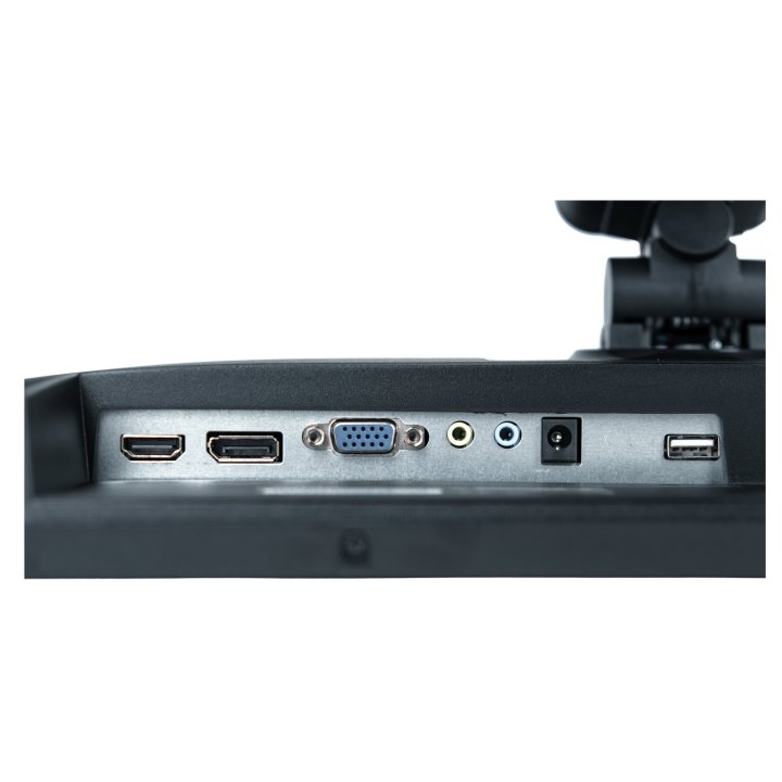Monitor 24" Dp Hdmi Vga Nilox Nxm24regweb01 Ips Fhd 75hz 5ms 250cd m² 2x2w Webcam Vesa 100x100 Negro
