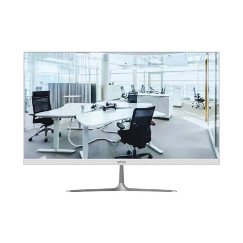 Monitor 24" Hdmi Vga Nilox Nxm24fhd01w Led Fhd 75hz 5ms 220cd m² Vesa 75x75mm Blanco
