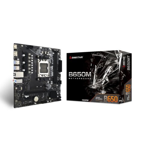 Pb Biostar B650mt M-atx Skt Am5 Displayport Hdmi 2xddr5 5200mhz Glan Usb3.2 Usb Type-c M.2x4