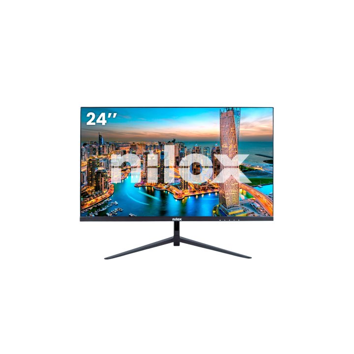 Monitor 24" Hdmi Vga Nilox Nxm24fhd111 Va Fhd 100hz 5ms 250cd m² Vesa 100x100