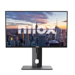 Monitor 27" Dp Hdmi Nilox Nxm272kreg01 Ips Qhd 2k 2560x1440 75hz 4ms 250cd m² Pivota Altavoces 2x3w Vesa 100x100