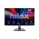 Monitor 32" Hdmi Vga Nilox Nxm32fhd11 Ips Fhd 75hz 5ms 280cd m² Vesa 75x75