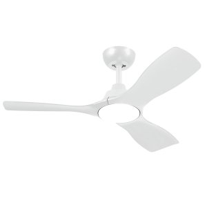 Ventilador De Techo Philips Olas 28+24w Plafon Led 30-43-65k Mando A Distancia Blanco 3 Aspas