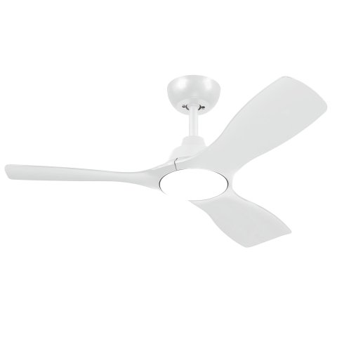 Ventilador De Techo Philips Olas 28+24w Plafon Led 30-43-65k Mando A Distancia Blanco 3 Aspas