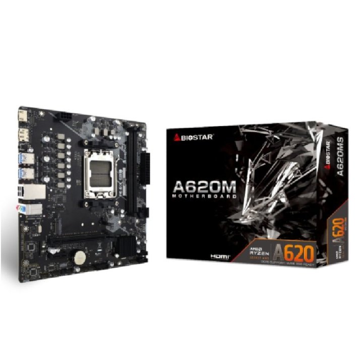 Pb Biostar A620ms Skt Am5 2xddr5 5200mhz 1xhdmi...