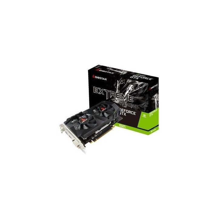 Vga Biostar Geforce Gtx1050 4gb Gddr5 1xdp 1xhdmi 1xdvi 1455mhz Cuda 640 128bit 250w