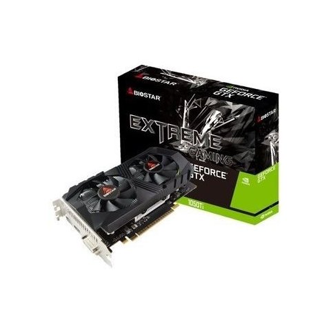 Vga Biostar Geforce Gtx1050 4gb Gddr5 1xdp 1xhdmi 1xdvi 1455mhz Cuda 640 128bit 250w