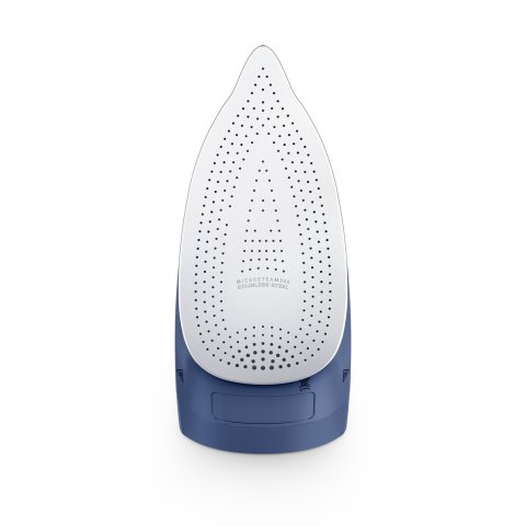 Plancha De Vapor Rowenta Dx1636d1 Suela Microsteam 300 120 G min Vapor 2400w Color Azul