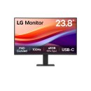 Monitor 23,8" Curvo 1500r Hdmi Usb-c Lg 24u421a-b Fhd Va, 100hz 250cd 5ms 3000 1 Vesa 100x100
