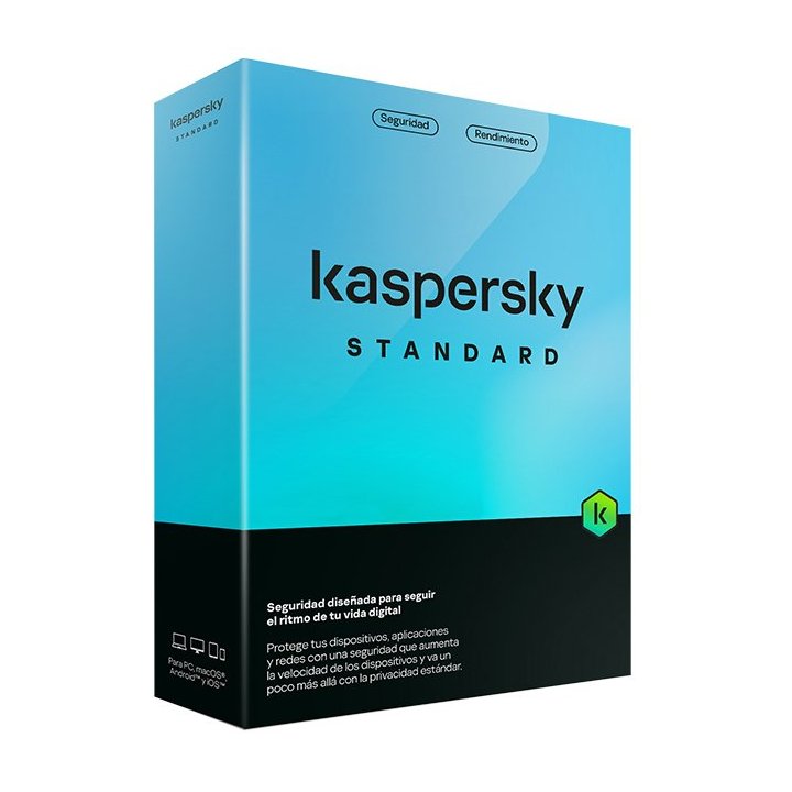 Kaspersky Antivirus Mobile 3 Dispositivos 1 Año Box