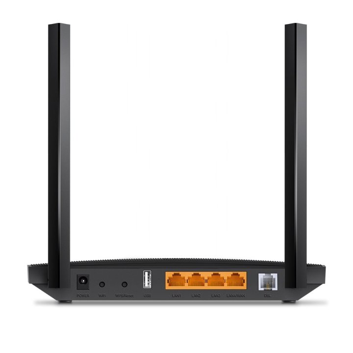 Router Adsl Tp-link Archer Vr400 Dualband Ac1200 867mbps 1xdsl 1xusb 4xlan Gb