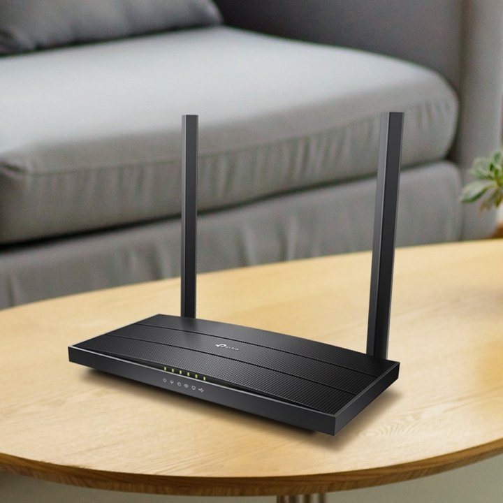 Router Adsl Tp-link Archer Vr400 Dualband Ac1200 867mbps 1xdsl 1xusb 4xlan Gb