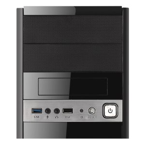 (km0) Caja Micro Atx Unykach Matx Uk 6011 Color Negro Usb 2.0 Y 3.0 Incluye F.a 500w Cash30 2