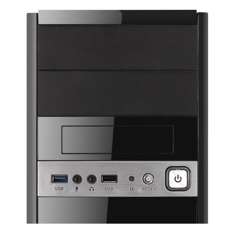 (km0) Caja Micro Atx Unykach Matx Uk 6011 Color Negro Usb 2.0 Y 3.0 Incluye F.a 500w Cash30
