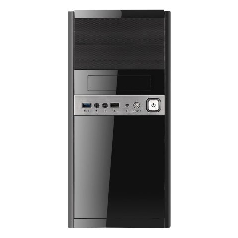 (km0) Caja Micro Atx Unykach Matx Uk 6011 Color Negro Usb 2.0 Y 3.0 Incluye F.a 500w Cash30