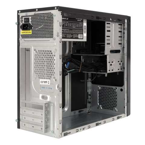 (km0) Caja Micro Atx Unykach Matx Uk 6011 Color Negro Usb 2.0 Y 3.0 Incluye F.a 500w Cash30