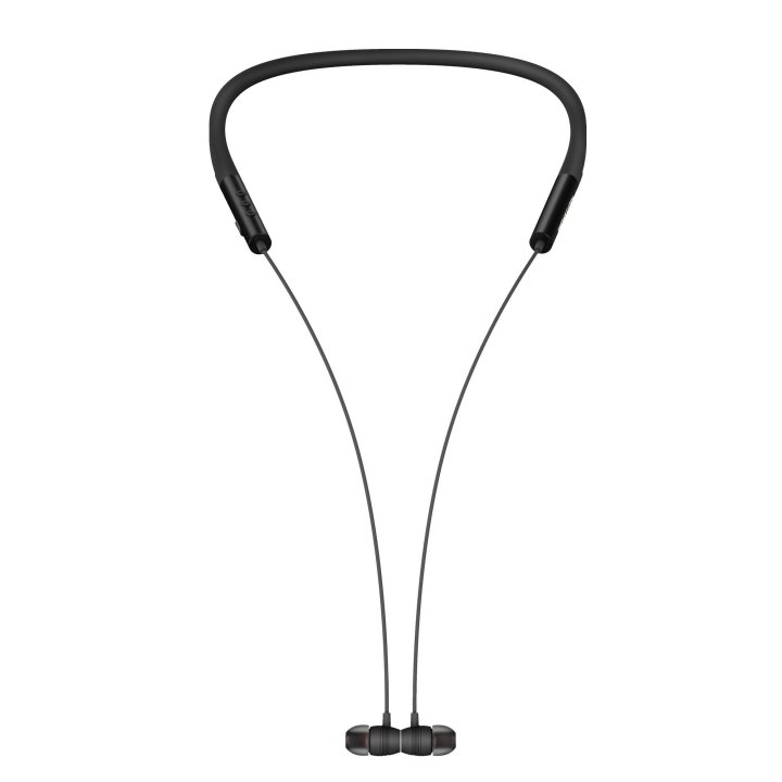 (km0) Auricular Bluetooth Energy System Neckband 3 Intrauditivos Black Banda Con Cierre Magnetico Cash30