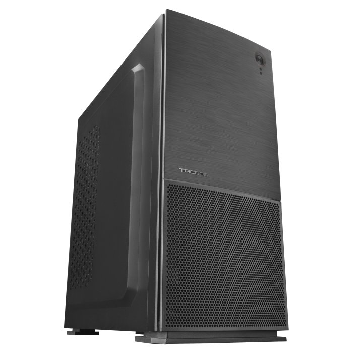 Caja Atx Semitorre Tacens Imperator Ii Black Frontal Microperfoado Usb 3.0 + 2.0 Ventilador Trasero Incluido 12cm Sin Fuente 