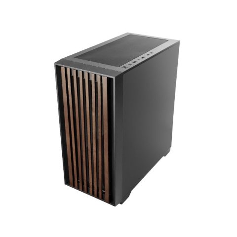 Caja Atx Semitorre Mars Gaming Mcwoodc Madera Y Cristal Cromado 2x3.5 3x2.5 Gpu 365mm