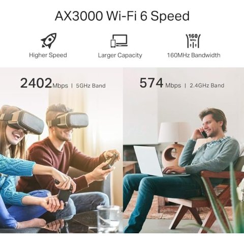 Range Extender Wifi 6 Dualband Tp-link Re780x...