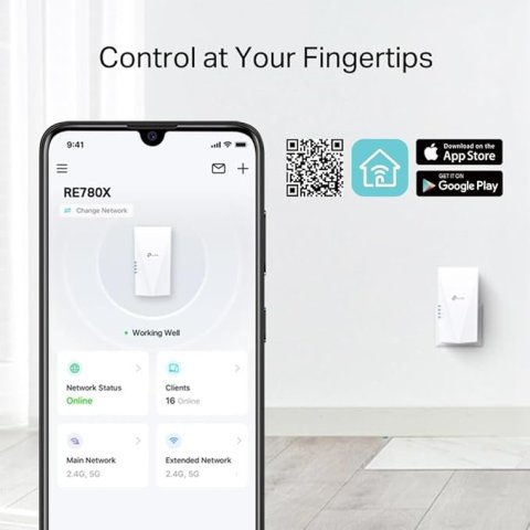 Range Extender Wifi 6 Dualband Tp-link Re780x...