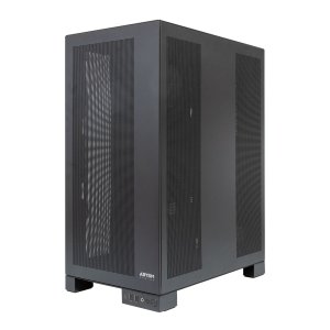 Caja E-atx Torre Abysm Ai Pro 100 Workstation Negra 9xslots 6xssd 2xhdd 2xusb 3.0 1xusb-c Color Negro 2