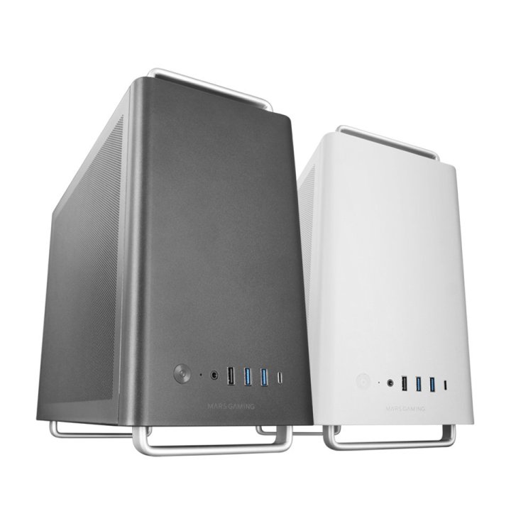 Caja Microatx Mars Gaming Mc-elite Matx Mini-itx 3xssd 1x3.5" 2xusb3.0 1xusb2.0 1xusb-c Negra