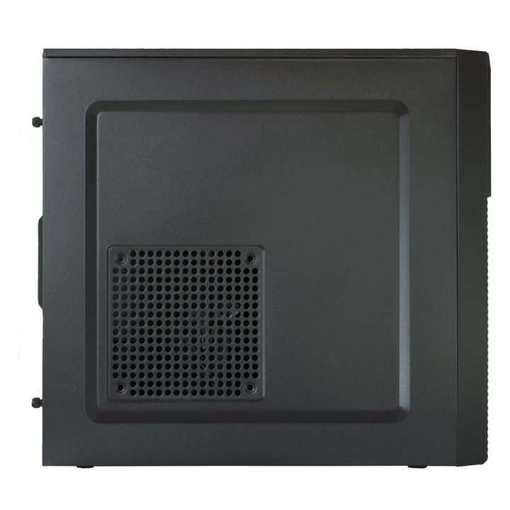 Caja Micro Atx Unykach Aero C20 Color Negro 1 Bahias De 5.25 Usb3.0 Y 2.0 Con Fuente De 500w Indicada Para Reparaciones Y Sub