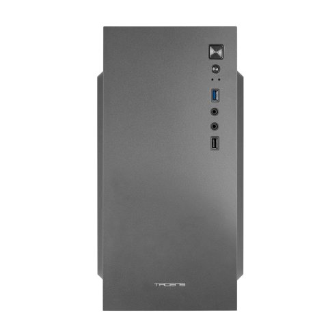 Caja Microatx Tacens Aluxm Usb 3.0 Ventilador 120mm Incluido Frontal Metalico Sistema De Guiado De Cables Sin Fuente De Alime