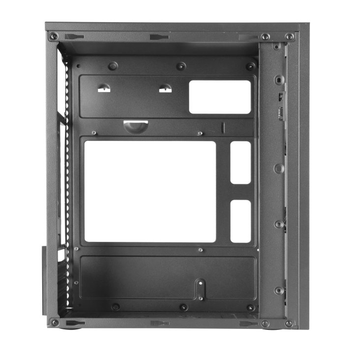 Caja Microatx Tacens Aluxm Usb 3.0 Ventilador 120mm Incluido Frontal Metalico Sistema De Guiado De Cables Sin Fuente De Alime