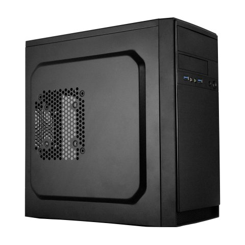 Caja Microatx Coolbox M500 Black Usb 3.0 Con Fuente De Alimentacion Basic 500gr