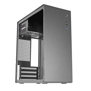 Caja Slim Ultra Compacta Micro Atx Tacens Orumx Con Fuente 500w Estructura Y En Acero Tamaño 320x146x332mm Ventilador Trasero