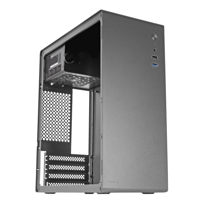 Caja Slim Ultra Compacta Micro Atx Tacens Orumx Con Fuente 500w Estructura Y En Acero Tamaño 320x146x332mm Ventilador Trasero
