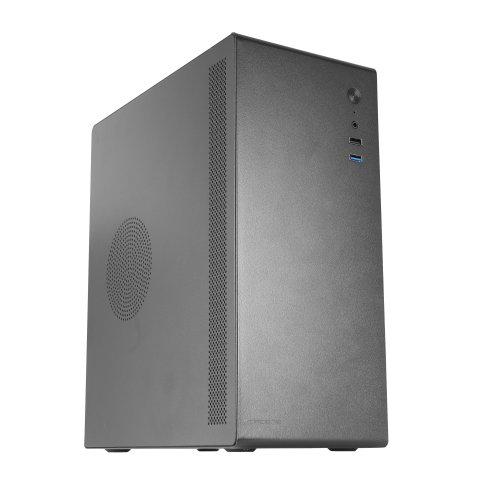 Caja Slim Ultra Compacta Micro Atx Tacens Orumx Con Fuente 500w Estructura Y En Acero Tamaño 320x146x332mm Ventilador Trasero