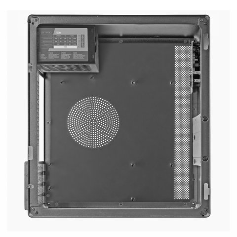 Caja Slim Ultra Compacta Micro Atx Tacens Orumx Con Fuente 500w Estructura Y En Acero Tamaño 320x146x332mm Ventilador Trasero