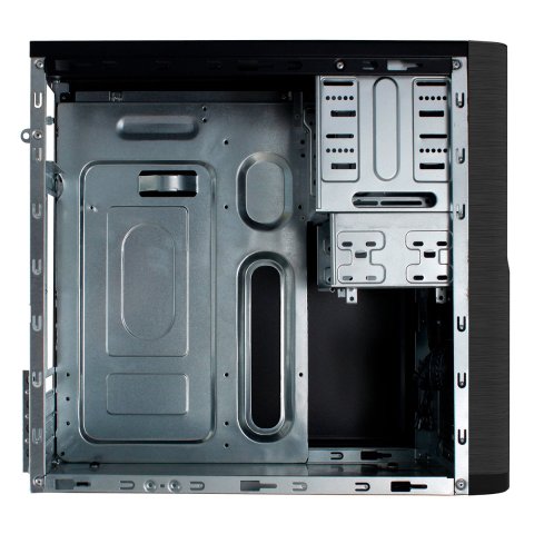 Caja Micro Atx Unyka Matx Dark Shadow Caja Negra Con 2 Bahías De 5.1 4 Con F.a 300w 85% Ee 