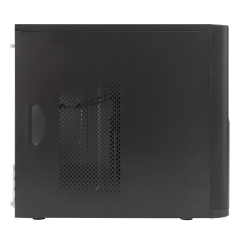 Caja Micro Atx Unyka Matx Dark Shadow Caja Negra Con 2 Bahías De 5.1 4 Con F.a 300w 85% Ee 