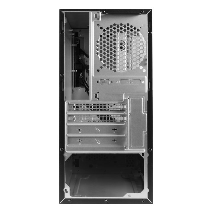 Caja Micro Atx Unykach Numen 500 Pro Type C Color Negro Sin Fuente De Alimentacion