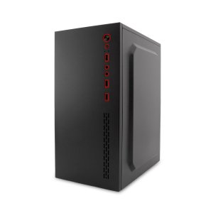 Caja Microatx Coolbox Pcc-mpc45-1 Negra. Incluye Fuente Ep 500pb Micro Atx Y Mini Itx, Gráficas De Hasta 23cm, 