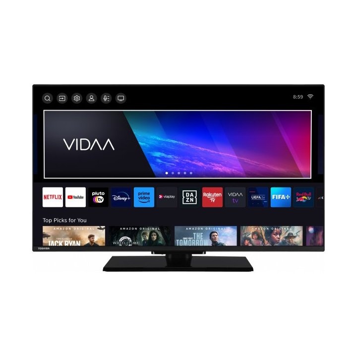 Televisor 40" Toshiba 40lv3463dg Fhd 2xhdmi 1xusb Rj45 Smart Tv Vesa 100x100