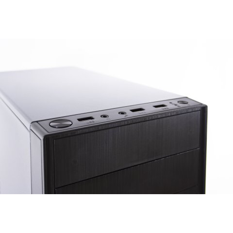 Caja Microatx Coolbox M670 Black Fuente Incluida Basic500-gr Balck