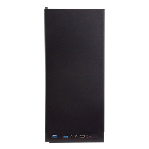 Caja Micro Atx Unykach Grey Rain Evo Color Negro Frontal Cepillado Con Regillas Laterales Usb 2.0 Y 3.0 Incluye Fuente De Ali