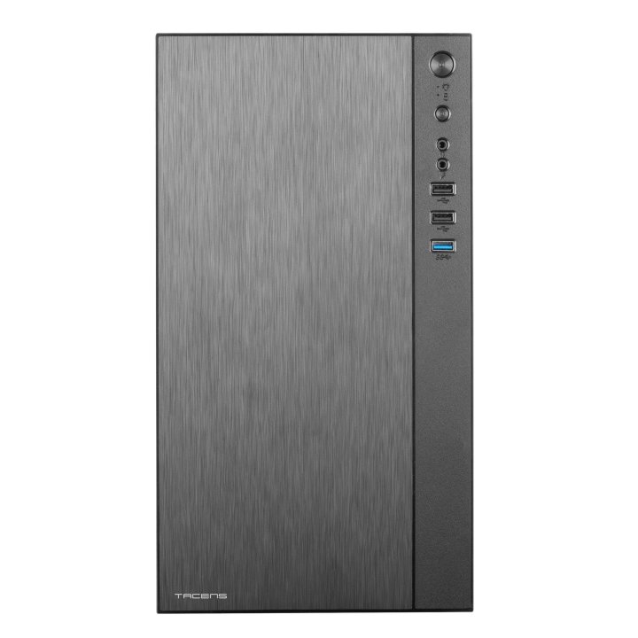 Caja Microatx Tacens Anima Acx Premium Black Usb3.0 Ventilador Traser 12cm Con Fuente De Alimentacion 500w
