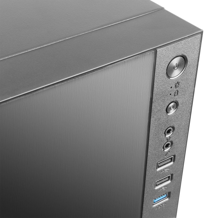 Caja Microatx Tacens Anima Acx Premium Black Usb3.0 Ventilador Traser 12cm Con Fuente De Alimentacion 500w