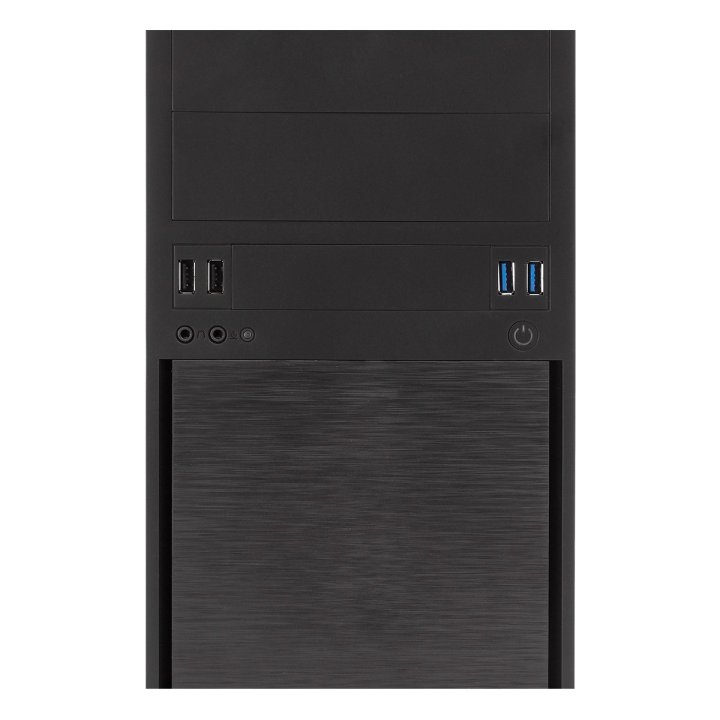 Caja Micro Atx Unykach Matx Uk6023 U3 Color Negro Usb 2x2.0 2x3.0 Incluye Fuente De Alimentacion 500wat