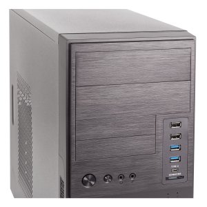 Caja Micro Atx Unykach Matx Caviar 6k Pro Usb 2.0 3.0 Y Type-c Card Reader Color Negro Sin Fuente De Alimentacion 2