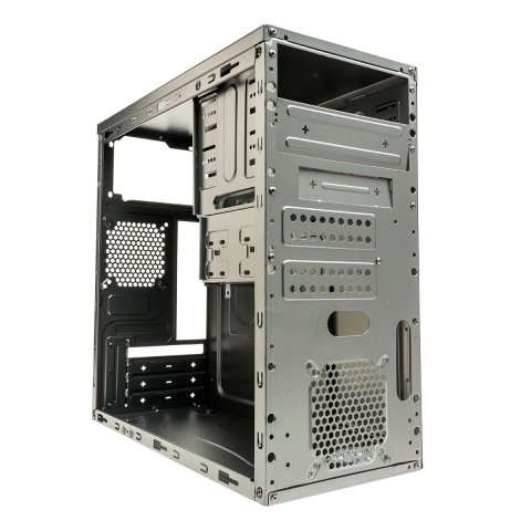 Caja Micro Atx Unykach Matx Caviar 6k Pro Usb 2.0 3.0 Y Type-c Card Reader Color Negro Sin Fuente De Alimentacion